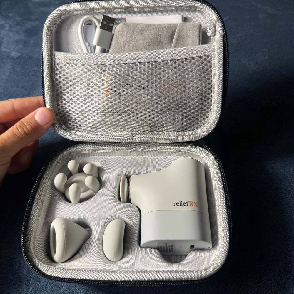 ReliefRx Mini Massage Gun RX-0900 White